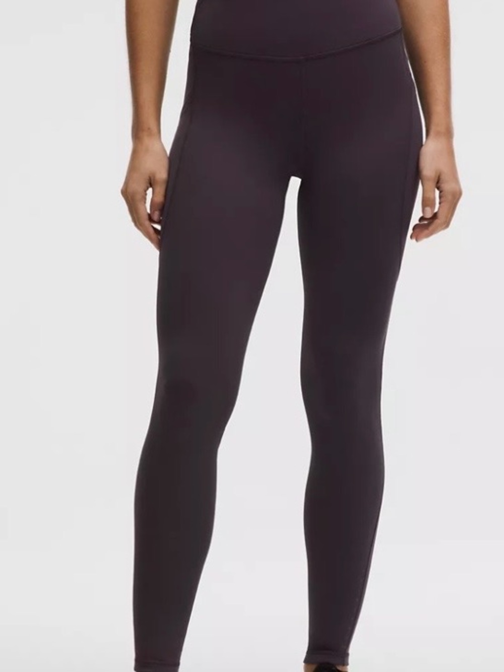 lululemon athletica fast and free Hr thermal tight 28” pkts . Color true navy